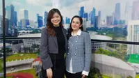 Co Founder Sol et Terre Veronica Pranata dan Chelsea Islan. (Foto: Liputan6.com/Agustina Melani)