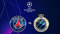 Liga Champions - PSG Vs Club Brugge (Bola.com/Adreanus Titus)