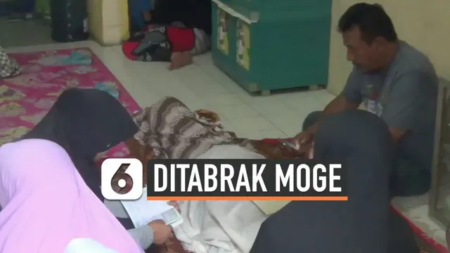 VIDEO: Tragis, Nenek Tewas Tertabrak Moge di Bogor