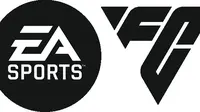 Logo untuk seri game pengganti FIFA, EA Sports FC (EA)