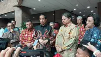 Presiden Joko Widodo (Jokowi)&nbsp;buka suara lagi soal dibolehkannya ekspor pasir laut. (dok: Arief)