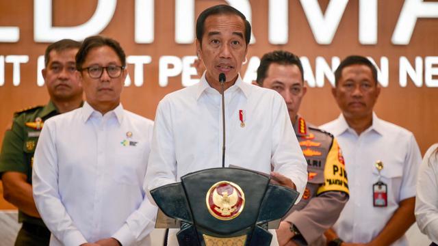 Presiden Jokowi Resmikan RS Pusat Pertahanan Negara Panglima Besar Soedirman