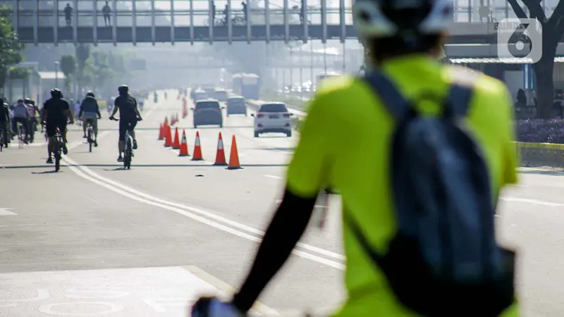 FOTO: Pemprov DKI Jakarta Siapkan 30 Kawasan Khusus Pesepeda