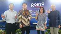 Grand Launching Rohto DryFresh dan Rohto X-Extra, di Kabupaten Bandung Barat, Kamis (28/11)