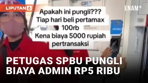 VIDEO: Viral! Operator SPBU Pertamina Potong Biaya Admin Rp5.000 untuk Isi Pertamax