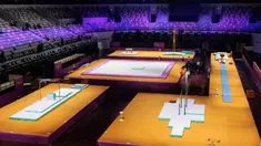 Indonesia terpilih sebagai tuan rumah Kejuaraan Dunia Gimnastik 2025 yang ke-53. (AFP/Yasuyoshi Chiba)