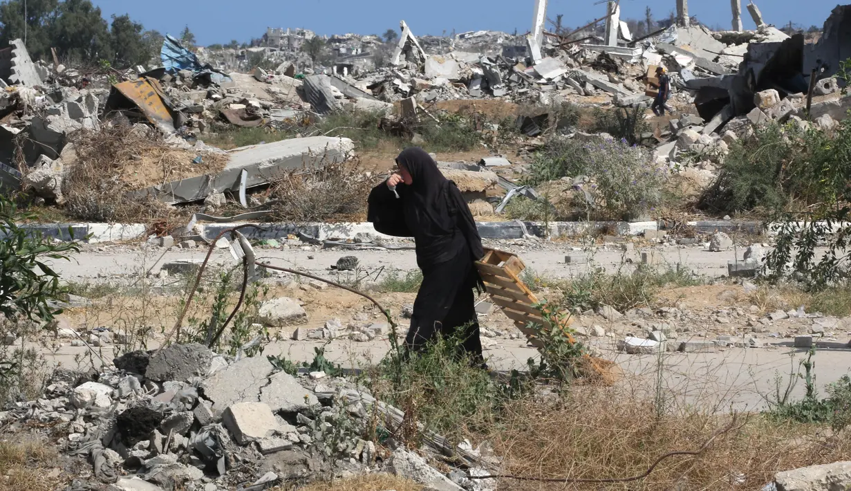 Sebanyak 115 organisasi kemanusiaan dan lembaga bantuan terus menyuarakan keprihatinan terkait blokade dan serangan militer Israel di Jalur Gaza. (Eyad BABA/AFP)