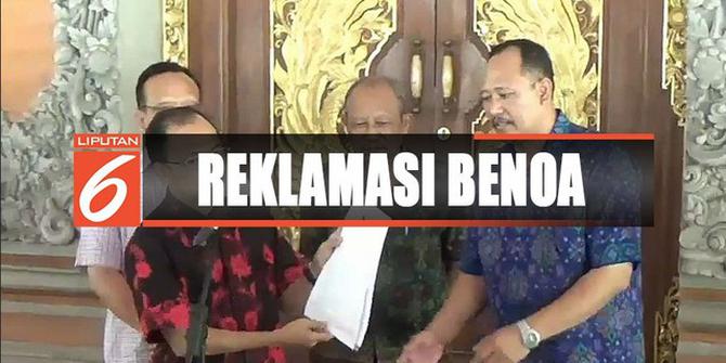 Gubernur Bali Minta Reklamasi Pelabuhan Benoa Dihentikan
