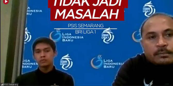 VIDEO: PSIS Semarang Tidak Diperkuat Brian Ferreira Jelang Lawan Persela Lamongan di BRI Liga 1