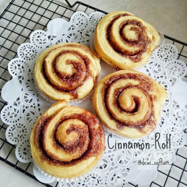 Cinnamon Rolls tanpa vla