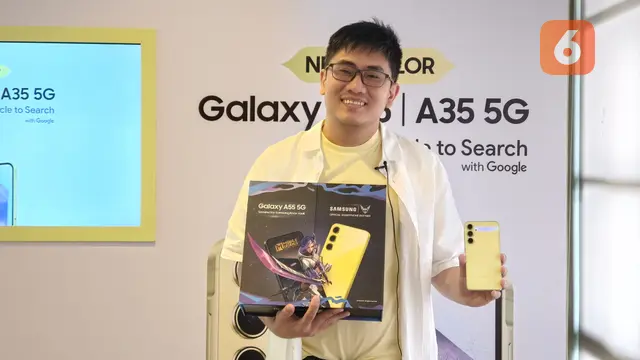 MX Product Marketing Senior Manager Samsung Electronics Indonesia Ricky Bunardi. Liputan6.com/Agustinus Mario Damar