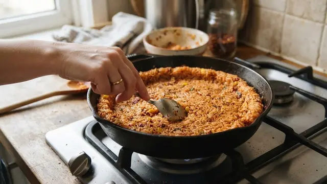 Resep Pizza Nasi Pedas