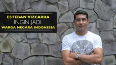 Esteban Vizcarra, gelandang Arema FC yang menuturkan apa alasan dibalik ingin menjadi WNI. Apa saja itu?