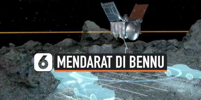 VIDEO: Osiris-Rex NASA akan Mendarat di Permukaan Asteroid Bennu