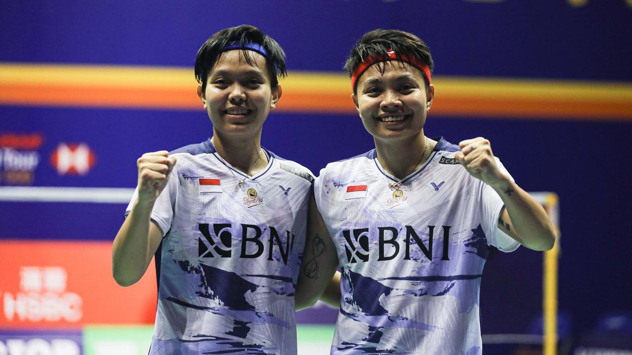 Apriyani Rahayu/Siti Fadia Silva Ramadhanti - Hong Kong Open 2023 - Bulu Tangkis
