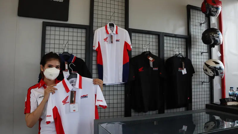 Booth Honda di MotoGP Mandalika