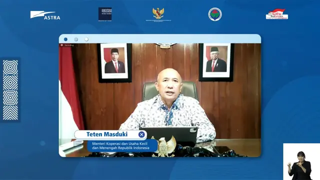 Menteri Koperasi dan UKM Republik Indonesia Teten Masduki