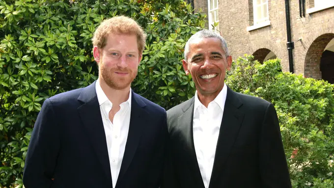 [Bintang] Pangeran Harry dan Barack Obama