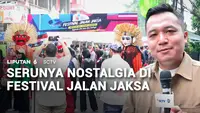 Serunya Nostalgia di Festival Jalan Jaksa