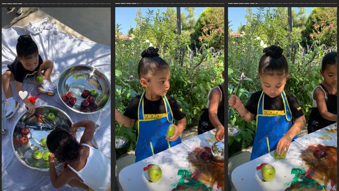 Stormi mulai sekolah. (Dok.instagram/@kyliejenner)