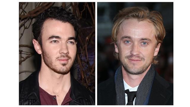 Kevin Jonas dan Tom Felton
