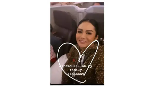 6 Momen Perjalanan Pulang Krisdayanti ke Indonesia