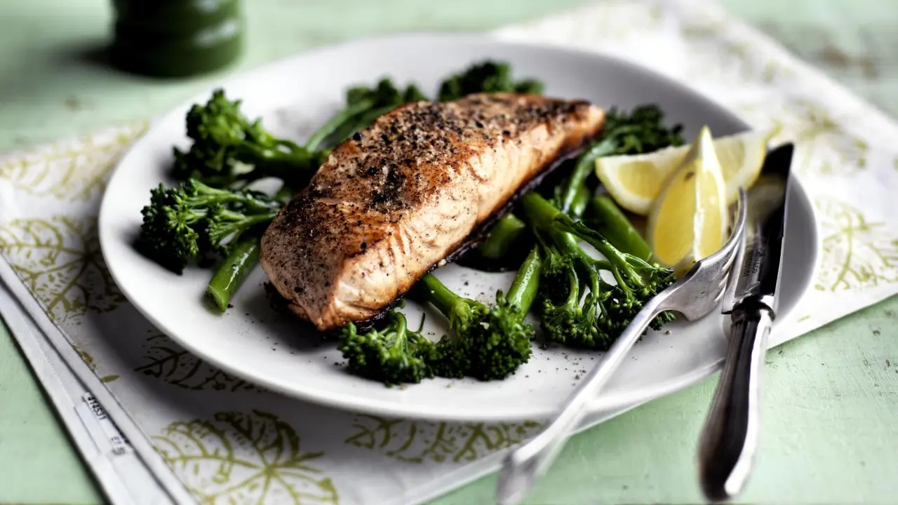 pan fried salmon