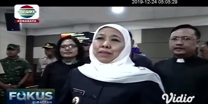 VIDEO : Gubernur Jatim hingga Pangdam Kunjungi Beberapa Gereja di Surabaya