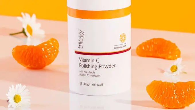 Trilogy Vitamin C Polishing Powder.