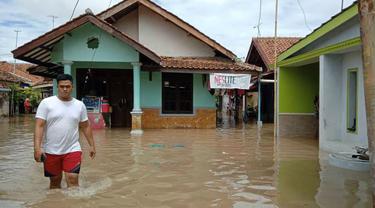 Ratusan Rumah di Cirebon Terendam Banjir di Cirebon