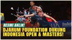 Bakti Olahraga Djarum Foundation resmi kembali mendukung turnamen bulutangkis bergengsi Indonesia Open dan Indonesia Masters mulai 2026. Presiden Direktur Djarum Foundation, Victor Hartono, memastikan bahwa dukungan ini juga mencakup Sirnas, Kejurnas...