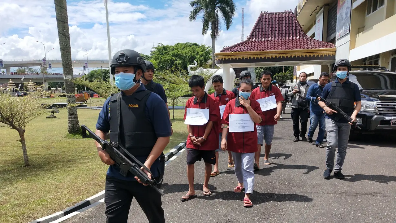 Satu Keluarga di Sumsel Jalani Bisnis Narkoba Dari Balik Penjara
