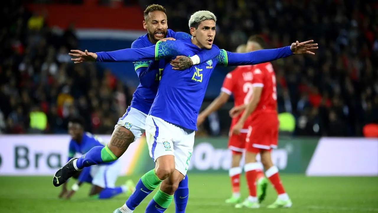 Penyerang Timnas Brasil, Pedro.