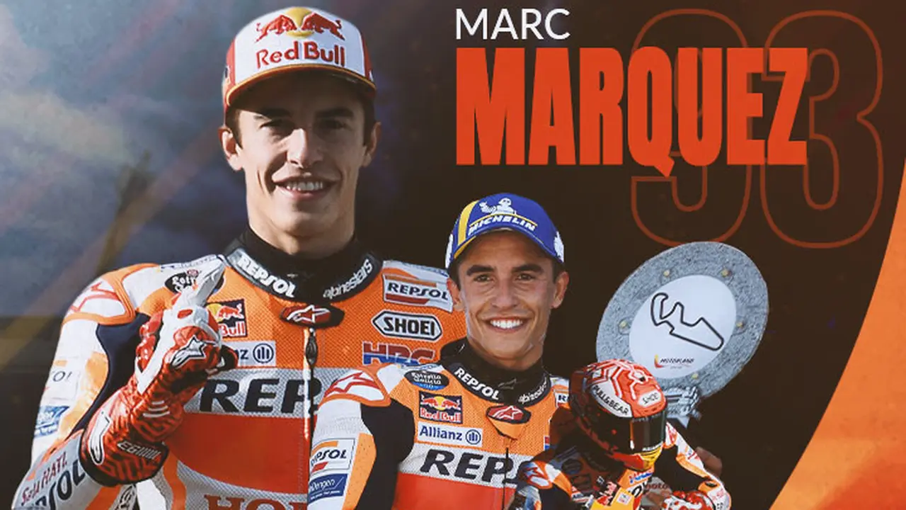 MotoGP - Ilustrasi Marc Marquez