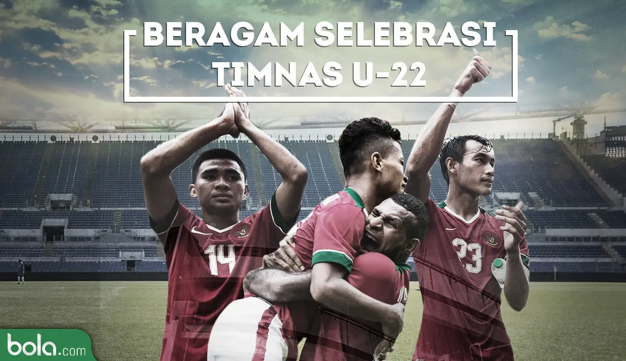 Beragam Selebrasi Timnas Indomesia Selama SEA Games 2017