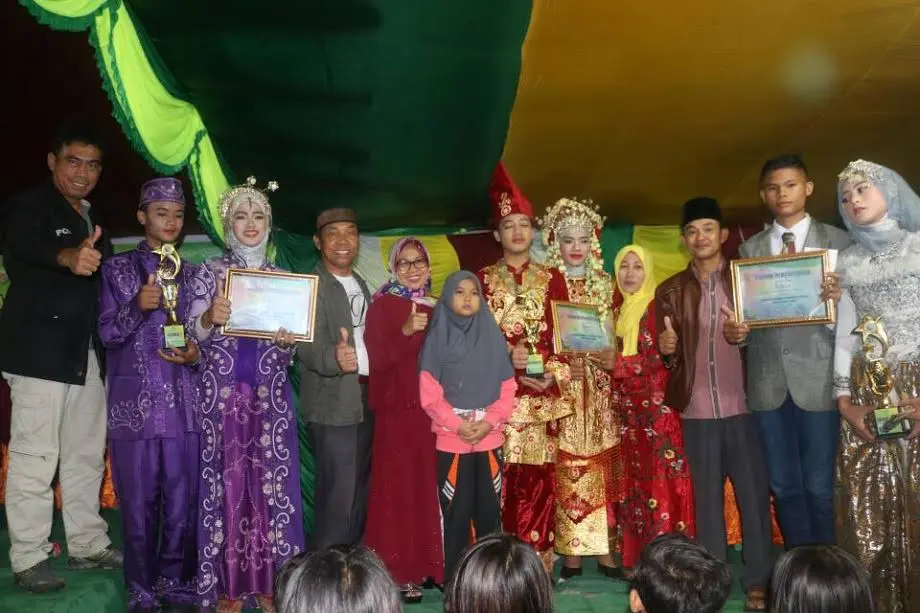 Tradisi Pengantin Sahur di Indragiri Hilir, Riau (Liputan6.com / M.Syukur)