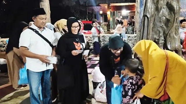 Acara Santunan RMI di Banjarnegara, Jawa Tengah. (Road Manager Indonesia / Yayasan Lentera Qolbu Amanah)