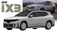 BMW Bocorkan Desain iX3 Neue Klasse 2026 Lewat Gambar Paten