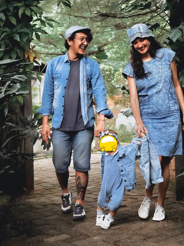 6 Potret Nadine Chandrawinata Umumkan Hamil Anak Kedua di Anniversary Pernikahan