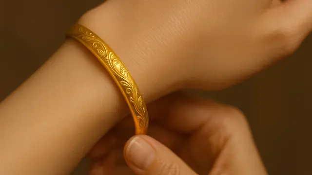 model gelang pipa motif ukiran etnik