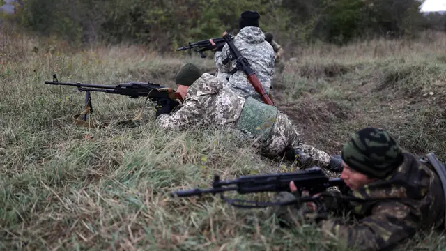Pelatihan Militer Rekrutan Rusia untuk Perang Lawan Ukraina