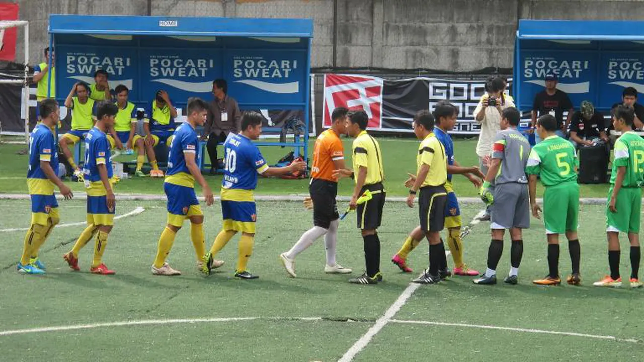 Pemain ISL Warnai Partai Final Indonesia Mini Football League