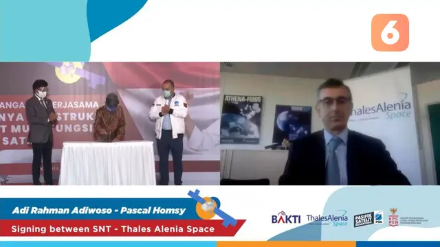 Penandatanganan MoU Satelit Satria