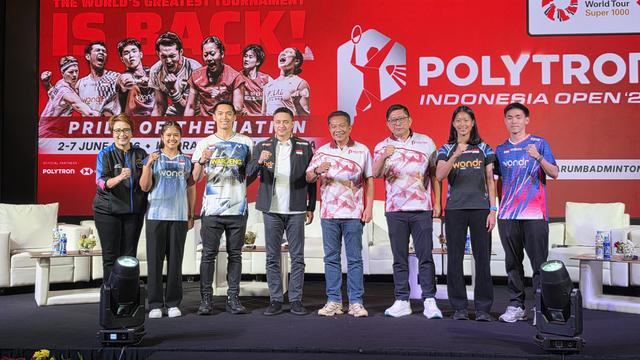 Jumpa pers Polytron Indonesia Open 2026
