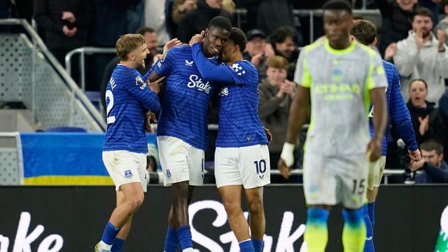 Everton vs Man City Thierno Barry