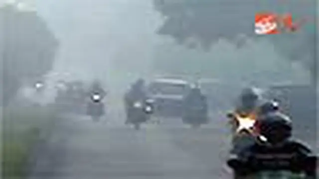 Kabut Asap di Palangkaraya Ancam Kesehatan Warga