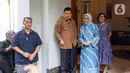 "Semua ada kesempatan. PDIP atau Ganjar punya kesempatan, Pak Prabowo, Anies, punya kesempatan. Tergantung kalian yang milih, bagaimana," ujar Jusuf Kalla. (Liputan6.com/Faizal Fanani)