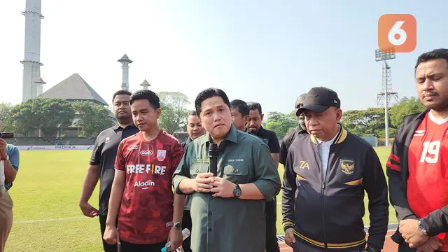 FOTO Ketua PSSI, Erick Thohir kembali kunjungi Solo jelang Piala Dunia U-17 2023