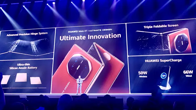 Huawei Mate XT: Layar Lipat Tiga Gemparkan Dunia!