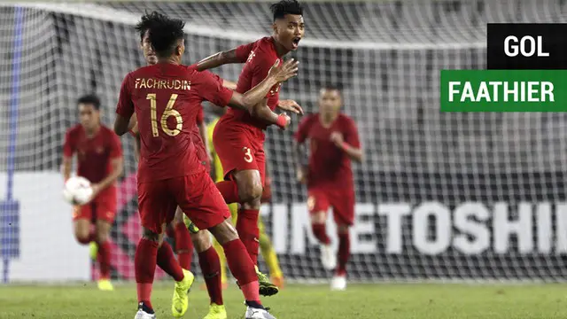 VIDEO: Gol Debut Alfath Faathier di Timnas Indonesia